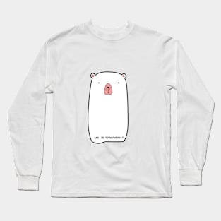 Single Bear Long Sleeve T-Shirt